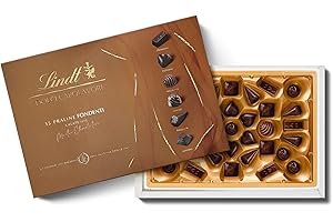 Lindt Dolci Capolavori Fondenti, Scatola Cioccolatini Fondenti assortiti 336g