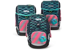 ergobag Pack Sicherheitsset mit Reflektorstreifen Sichtbarkeits-Set mit Reflektorstreifen für ergobag Pack cubo und cubo Light gekauft nach Juli 2019 Set 3-teilig