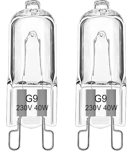 VINBE Ampoules Halogènes G9 25W 250LM Blanc Chaud Dimmables Pack De 10 - Pour Lustres Et Appliques