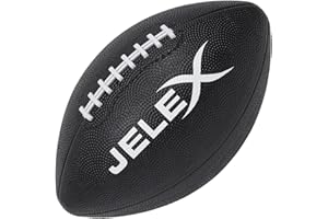 JELEX Touchdown American Football in gomma con cucitura classica e eccellente qualità di salto e volo, maneggevolezza ottimale con buona presa Peso: 400 g