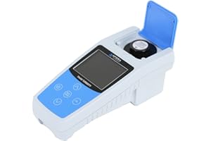 Apera Instruments AI481 Medidor de turbidez portátil, TN400, gran pantalla TFT a color con guías gráficas y de texto, precisión: 1%