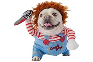 KEAGAN Hund und Katze lustige Kostüm, Haustier Cosplay lustige Kostüm Kleid, Hund und Katze Kostüm Party Urlaub Kostüm, Kleiner Hund (Größe M)