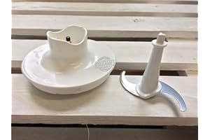 ARSTER ASSIEME COPERCHIO INGRANAGGI + LAMA COLTELLO SMINUZZATORE PER CIOTOLA TRITATUTTO ORIGINALE KENWOOD PER FRULLATORE A IMMERSIONE SERIE TRIBLADE