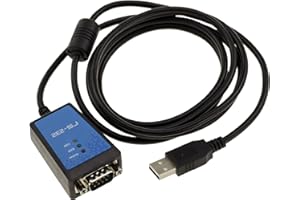 KALEA-INFORMATIQUE USB zu seriell COM RS232 Konverter mit FTDI FT232 Chipset. 1.8M Kabel mit magnetischem Schutz.