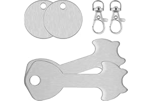 JeoPoom Chiave per Carrello della Spesa in Acciaio Inox, Rimovibile Portachiavi Chip per Carrello della Spesa, Sgancia I Carrelli Senza Bisogno di Monete o Gettoni