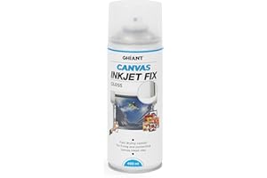 Ghiant Canvas Ink Jet Fix Gloss 400ml (Can),Transparent