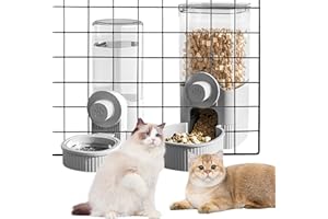 PRITOK Karma dla królików, dozownik wody dla świnki morskiej, butelka na napoje, królik, automatyczny dozownik karmy dla zwierząt, miska na karmę dla królików, szynszyli, jeży, fretek, chomików