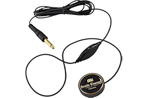 Sonic Energy Tonabnehmer – Mit 6,3 mm Eingangsbuchse – Für Handpans und magnetische Musikinstrumente – Percussion Zubehör für Bühne und Live (SEPU)