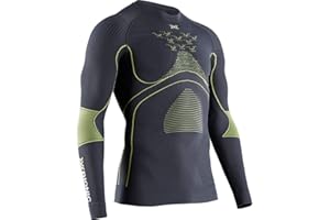 X-Bionic Energy Accumulator 4.0 Round Neck Long Sleeves, Strato Base Camicia Funzionale Uomo, NULL, NULL