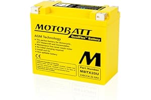 MOTOBATT Rechargeable MBTX20U
