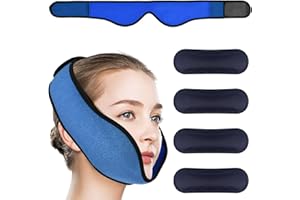 AOOWU Podkładkichłodzące, zęby mądrości, kompres chłodzący z 4 workami, wolne ręce, miękkie opakowanie na bóle zębów, sosna, twarz, głowa, zimne, ciepłe