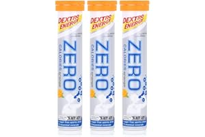 ‎DEXTRO ENERGY Dextro Energy Zero Calories Brausetabletten Orange flavour 80g (3er Pack)