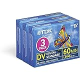 TDK DVM-60 miniDV Camcorder Videokassette 60 Minuten (3 Stück)