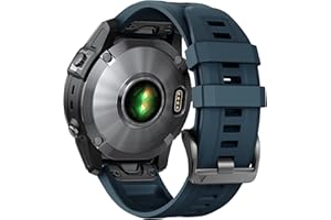 ANBEST Bransoletka do zegarka Garmin Fenix 7 Pro/6 Pro/EPIX 2, 22 mm Quick Fit, zapasowy pasek do zegarka Fenix 6/5/EPIX Pro 47 mm/Forerunner 955/965/945/935/Approach S62/Descent G1, kamień