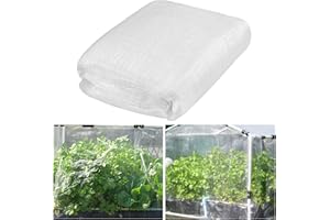 OZMI 2.5 * 10m Garden Netting For Plants, Netting For Veg Patch Fine Mesh, Butterfly Netting for Vegetables Fruit Plant Crop Protection Anti Bird Butterfly Barrier Net Reusable Fencing