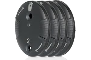 JB White 32 filtros de audífonos para Phonak CeruShield Disc Audeo Marvel Paradise | 4 dispensadores | Filtros de cerumen para audífonos | 32x filtros de protección de cera accesorios para audífonos