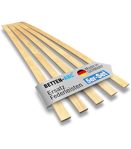 IPEA Elastische riemen voor bedframes van 190 tot 200 cm, 4 stuks, Made in Italy, elastisch touw met ijzeren haak voor bedden met lattenbodem, kleur zwart, breedte 50 mm