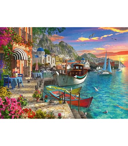 Puzzle Ravensburger 1000 Piezas - Italia Alberobello, 70x50 Cm, Para Adultos