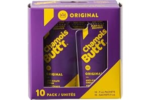 Paceline Products Chamois BUTT'R : 9ML Sachet : 10 Pack, Crema Anti-sfregamento Ciclismo Unisex-Adulto, Viola, 1