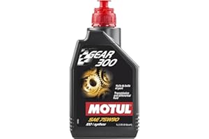 WOL WORLD OF LUBRICANT WOL-Motul Gear 300 75W90 Racing Gearbox Oil Differential Full Synthetic 105777 Gear Oil Additives (1 L)