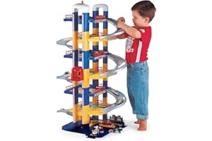 M MOLTO MOLTO | Parking Infantil de 7 Plantas con Pistas y Accesorios, Parking Coches Juguete, Pista de Coches de Juguete, Juguetes Niños + 3 Años, Garaje Coches