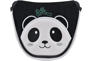 TRENDY BOY Husky - Copri testa da golf per conducente e Fairway, in legno, protezione impermeabile, per mazze da golf in pelle sintetica