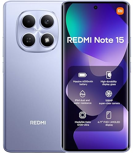 REDMI 15 8GB+256GB DS MIDNIGHT BLACK : Amazon.co.za: Electronics