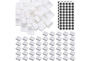 HILEYU Lot de 100 demi-godets vides en plastique pour peinture à l'aquarelle, à l'huile ou à l'acrylique avec bande magnétique et étui métallique