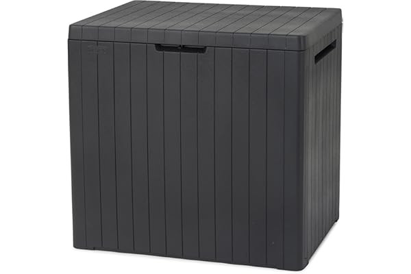 KETER Coffre extérieur Effet bois multicolore