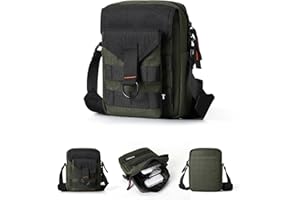 SZSYCN Petit sac à bandoulière noir sac à bandoulière pour hommes femmes Mini sac de messager sac à main de voyage portefeuille porte-passeport sac, sac à main en nylon pour téléphone portable unisexe