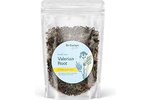 Dr Corbyn Valerian Root Loose Leaf Tea - 500g | Valerian Tea Infusion | Dried Valeriana Officinalis Roots | Calming Herbal Tea, 100% Natural
