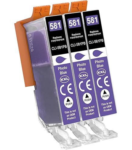 GPC IMAGE 580 581 XXL Druckerpatronen Kompatible für Canon 580 581 Patronen Multipack für Canon Pixma TS705 TR8550 TS6150 TR7550 TS6250 TR8500 TS8251 TS6350 TS9550 TS6151 TS9551 (10er-Pack