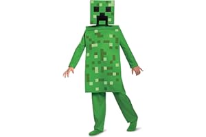 Disguise Mono clásico para niños Minecraft Creeper