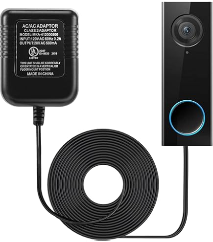 Power Adapter Nest Hello Chime Compatibility 230 Volt Plug Adapter