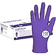 Kimberly-Clark Kimtech KC 500 55083-5.9 Mil, Ambidextrous Nitrile Exam Gloves (Purple, 9.5", Large Size) -10 Box -Pack of 1000 Gloves