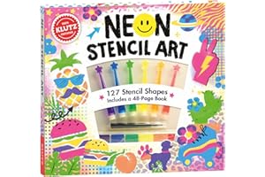 Neon Stencil Art (Klutz)