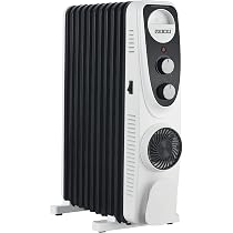 Usha 4211 FU PTC U Shaped 11 Fin Oil Filled Radiator Room Heater (Black) :  Amazon.in: Home u0026 Kitchen