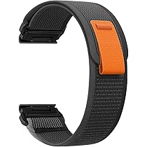HaruYo QuickFit 22mm Nylon-Armband Für Garmin Uhren – Grün/blau, Klettverschluss