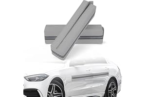 Hivexagon Magnetic Car Door Dent Protector Removable Car Door Guard - Prevents Dents and Scratches for Vehicles (Silver Gray)