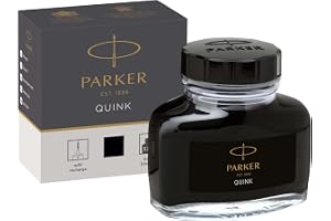 Parker 1950375 Quink Reservoarpenna bläck i en bläckhorn, 57 ml