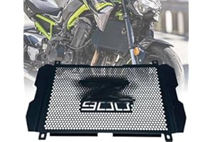 ZHUOWU Z900 Motorrad Kühlerschutzgitter Schutzgitter Z900 Kühlergrill Kühlergitter Wasserkühler Abdeckgitter für Z 900 2016 2017 2018 2019 2020 2021 2022 2023 2024 2025 schwarz