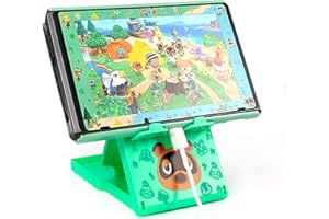 FXICAI Stand for Nintendo Switch/Switch Lite, Animal Crossing Angle Adjustable Swicth Playstand, Portable Foldable Compact Non-Slip Bracket