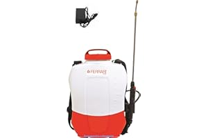POMPA IRRORATRICE A ZAINO CON BATTERIA AL LITIO 8 LT pompa spalla elettrica FERRARI GROUP