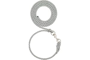Weaver Leather Livestock Livestock Adjustable Poly Neck Rope, Gray, 1/2" x 1'