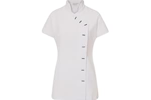 PROLUXE Essentials Tunique croisée - Uniforme pour Salon de beauté/Coiffure/Massage/Spa/Salon de manucure