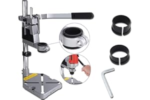 OVERPASSING Drill Press Stand for Electric Drill Workbench, Universal Workbench Clamp Drilling Machine Support Press Hand Holder Power Tools Accessories for Assisting Drilling in Home or Store