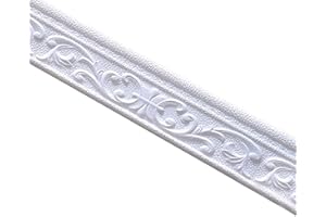 lzndeal, adesivo battiscopa da muro 3D Pattern, autoadesivo, flessibile, per decorazione di mura e soffitto