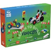 PLUS PLUS 9607011 Yaratıcı Yapı Taşları, Ara&ccedil; Seti, PlusPlus Go, Dahice İnşaat Oyuncağı, 500 Par&ccedil;a