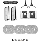 Dreame L10s Pro Ultra Robot Aksesuar Kiti, 1 Ana Fır&ccedil;a, 2 Yan Fır&ccedil;a, 2 Toz Filtresi, 2 Toz Toplama Torbası, 6 Temizleme Bezi 