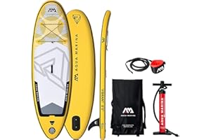 AQUA-MARINA Aqua Marina Vibrant Gonflable Enfants Sup - Isup , Stand Up Planche pour Barbotter 244x71x15cm